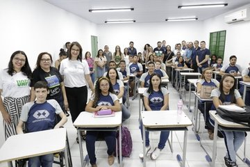 Estudantes da Uapi no município de Jatobá do Piauí
